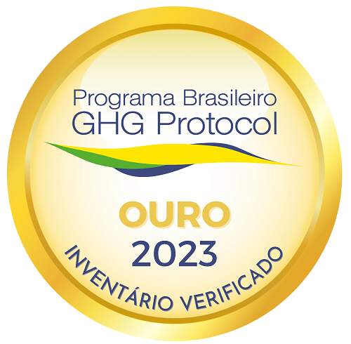 Selo Ouro do Programa Brasileiro GHG Protocol
