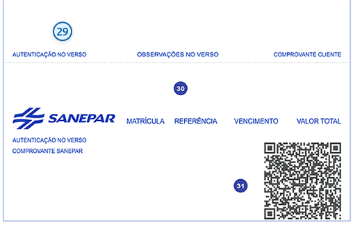 Fatura Sanepar