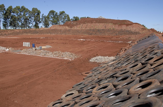 Imagem do aterro de Cianorte