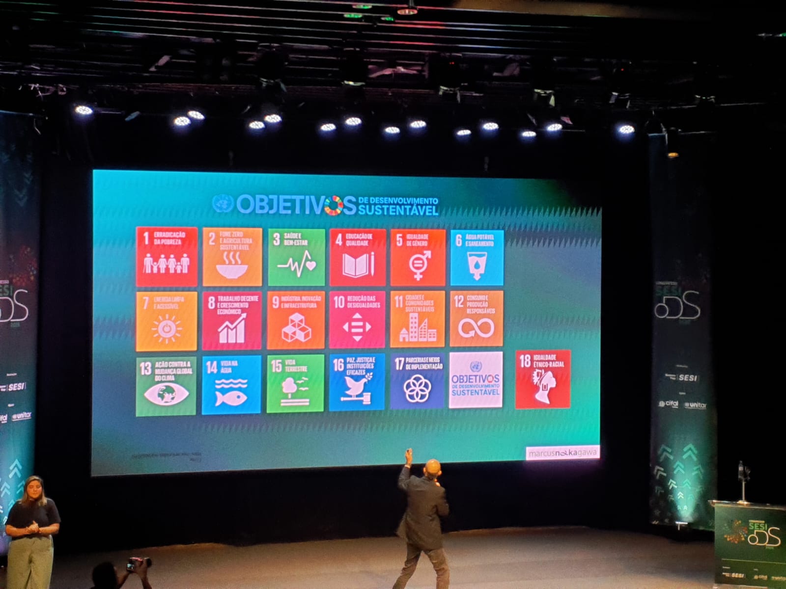 Jardins de Água e Mel - Selo Sesi ODS