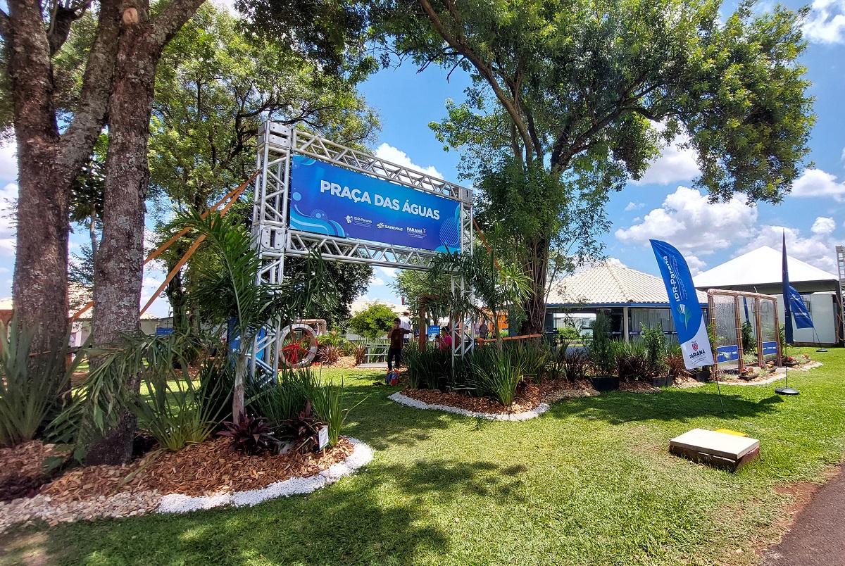 Espaço da Sanepar no Show Rural de Cascavel 2026