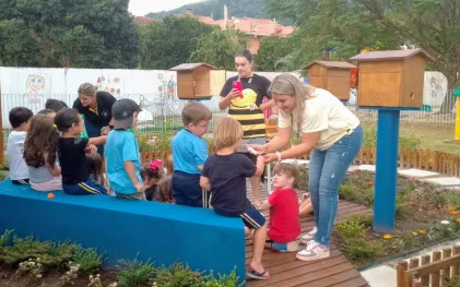 Jardins de Água e Mel - Selo Sesi ODS