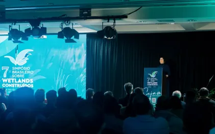 Sanepar é destaque em wetlands