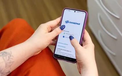 Cliente pode receber aviso de falta-d'água por SMS no celular