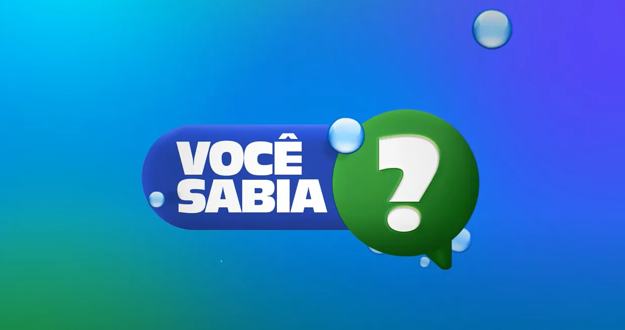 Você Sabia? Monitoramento da distribuição de água