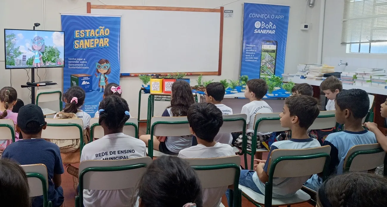 Estação Sanepar na Escola