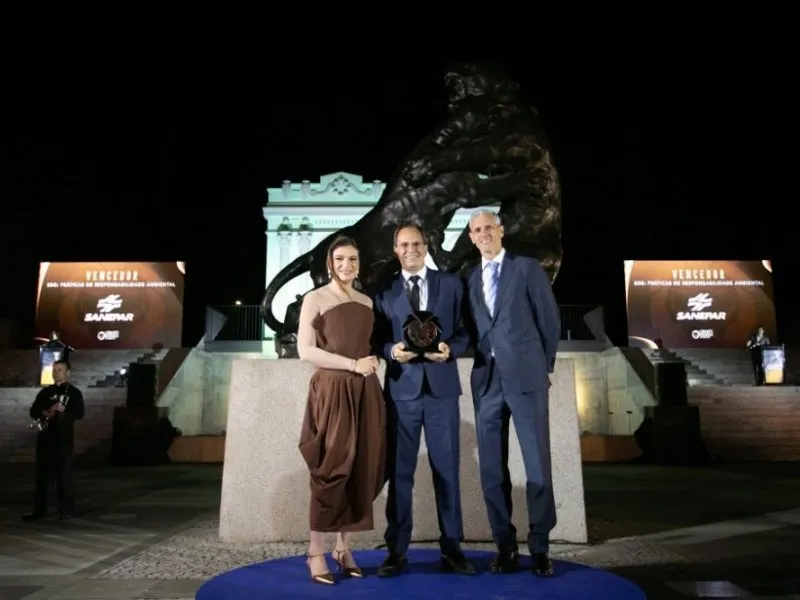 A Sanepar conquistou duplo reconhecimento na 4ª edição do Prêmio Líderes Regionais – Lide Paraná 2024