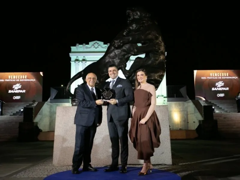 A Sanepar conquistou duplo reconhecimento na 4ª edição do Prêmio Líderes Regionais – Lide Paraná 2024